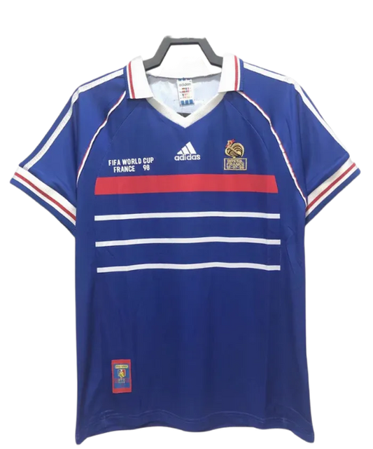France 1998 I Home Jersey - Retro Version