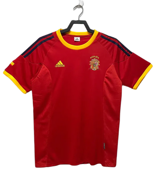 Spain 2002 I Home Jersey - Retro Version