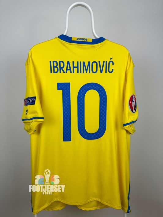 Zlatan Ibrahimovic - Sweden 2016 home shirt 🇸🇪